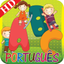 Portuguese ABC alphabets book icon
