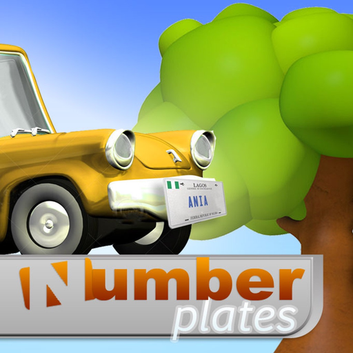 Number Plates app icon