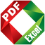 PDF to Excel + icon