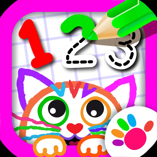 Learn Drawing Numbers for Kids app icon