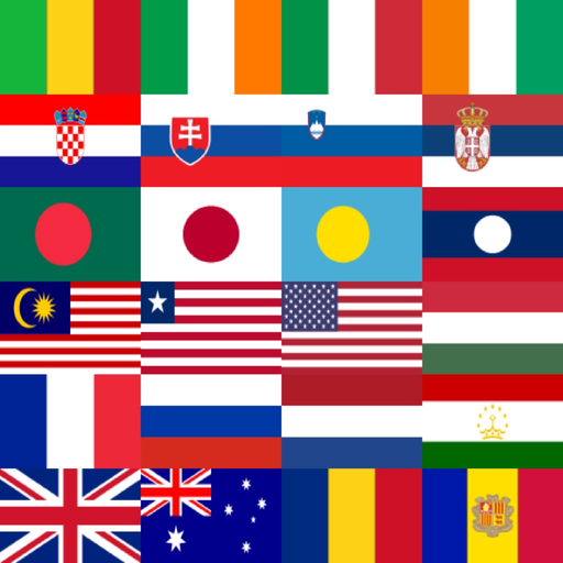 Country, capital, flag app icon