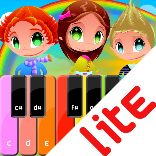 Cute Piano Lite play and learn app icon