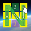 Line123: Line 100M Challenge icon