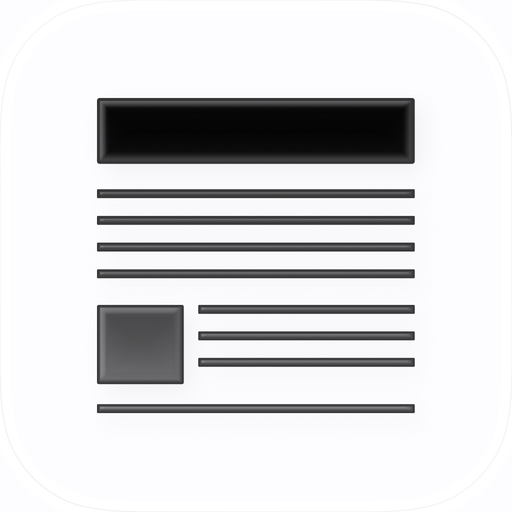 News Widget - Offline Reader app icon