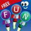 Flying First Words for Kids and Toddlers Free: Preschool learning reading through letter recognition and spelling icon