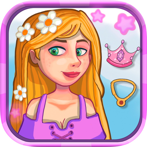 Dress up princess Rapunzel – Princesses game app icon