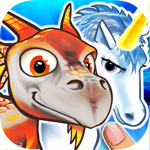Puzzles dragons & unicorns puzzle game collection for kids and toddlers app icon