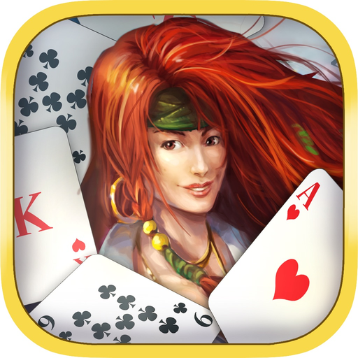 Pirate Solitaire. Sea Wolves Free app icon