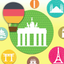 Learn German Vocabulary Words Baby Lingo FlashCard icon