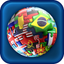 Geo World Deluxe - Fun Geography Quiz With Audio Pronunciation for Kids icon