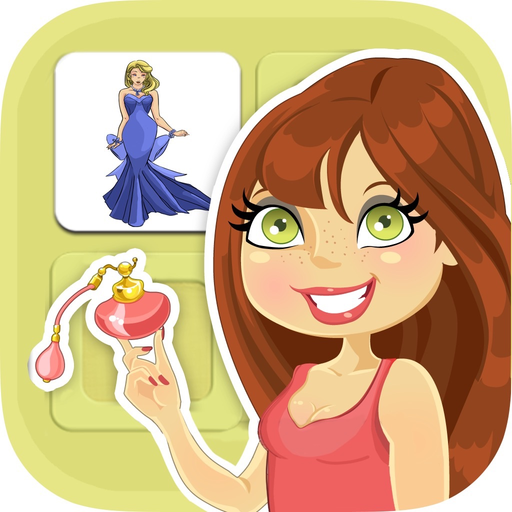 Memory game of top models - Games for brain training for children and adults app icon