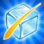 Cut Ice Blocks With Three Slices Pro icon