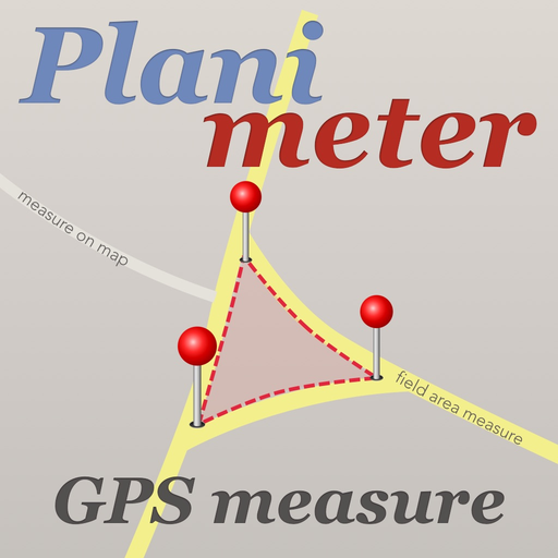 Planimeter GPS Area Measure app icon