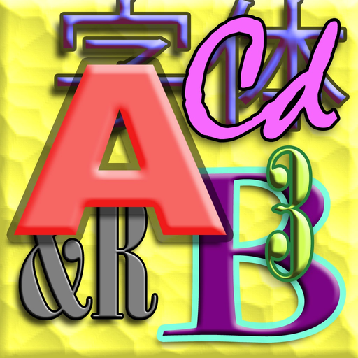 Font preview tool. app icon