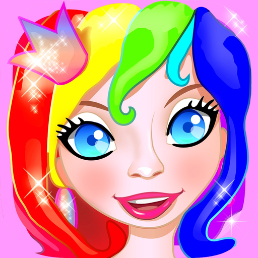 Coloring Pages with Princess Fairy for Girls - Games for little Kids & Grown Ups app icon