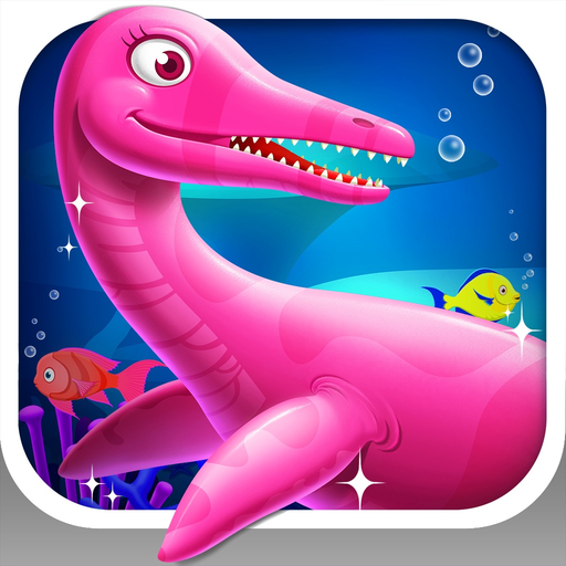 Dinosaur Park 3: Sea Monster - Fossil dig & discovery dinosaur games for kids in jurassic park app icon