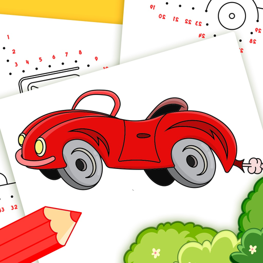 Cars Coloring Book Set App app icon