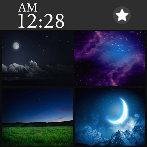 Stars Nightstand Clock FREE app icon