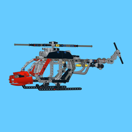 Helicopter for LEGO Technic 8051 Set - Building Instructions app icon