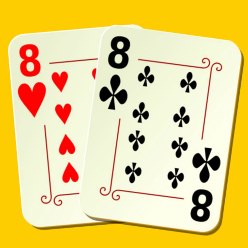 Crazy Eights Card Game app icon