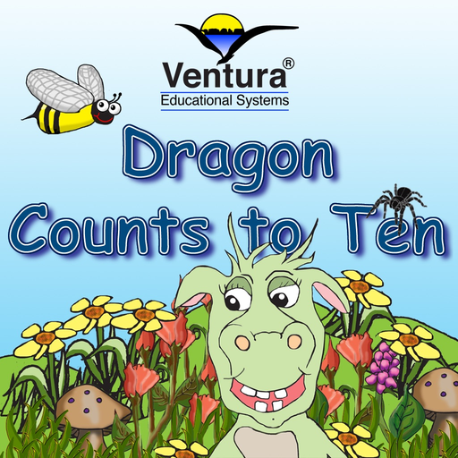 Dragon Counts to Ten Plus app icon