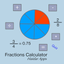 Fraction Calculator with Work icon
