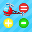 Match it! Numbers icon