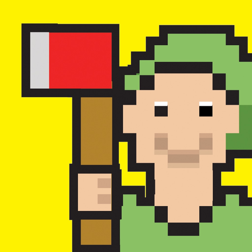 LumberJack Cut The Beanstalk: Lumberman Edition - 8 bit Pixel Fun Kids Games app icon