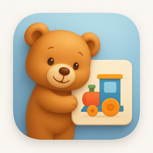 Games for kids, Flash cards app icon