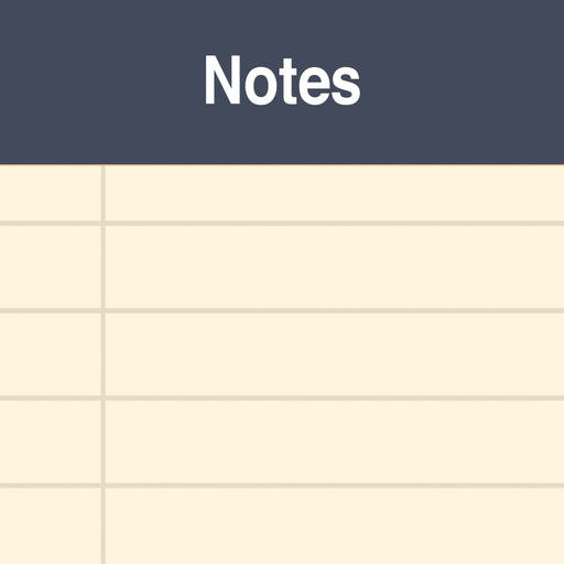 Private iNotes app icon