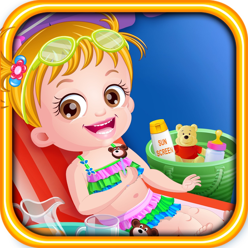 Baby Hazel Beach Time app icon