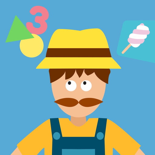 Math Tales The Farm: Rhymes and maths for kids app icon