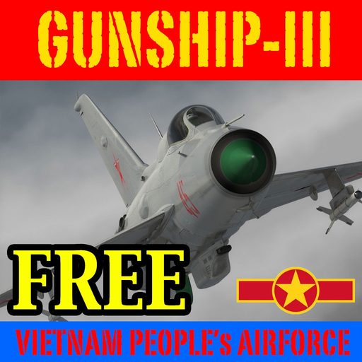 Gunship III - Flight Simulator - VPAF - FREE app icon