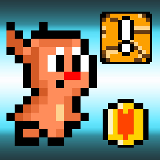 Super Pixel AVG Squirrel World - for free game app icon