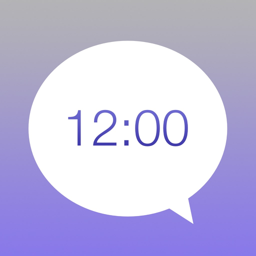 Talk Time (Time signal clock) app icon