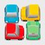 Color Parking - Game about square icon