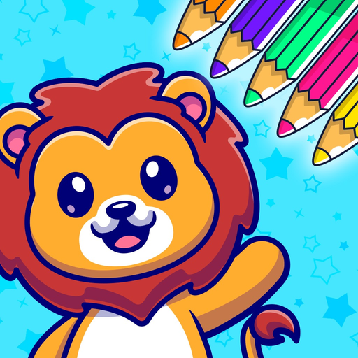 Zoo Animal Coloring Pages app icon