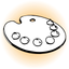 Easy photo effector of edges icon