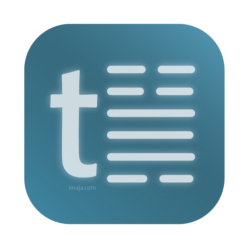 TelepaText - editor, speech app icon