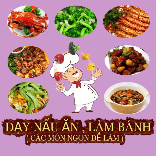 Dạy & Học Cách Nấu Món Ăn Ngon app icon