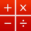 Calculator with parentheses icon