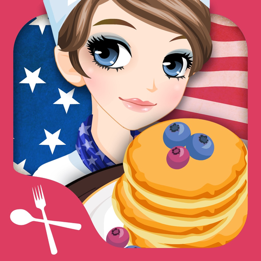 American Pancakes - learn how to make delicious pancakes with this cooking game! app icon