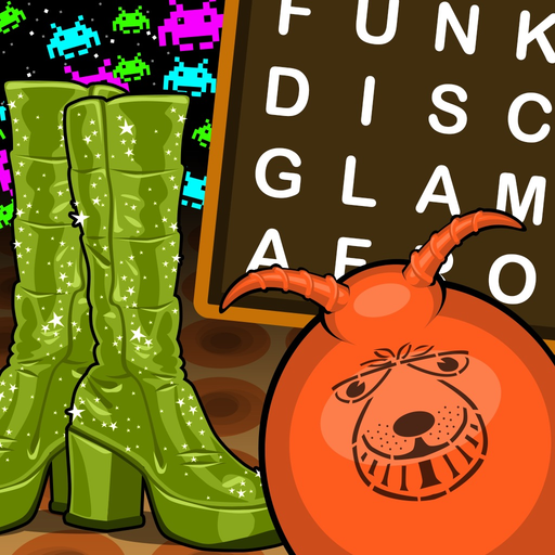 Epic 70s Word Search - giant seventies wordsearch app icon