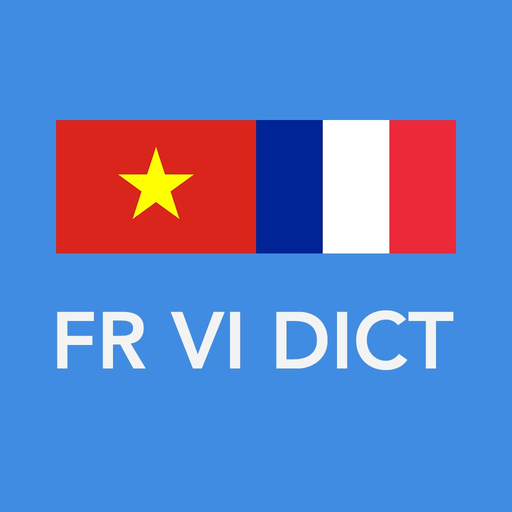 Từ điển Pháp Việt, Việt Pháp, Pháp Anh, Anh Pháp - French Vietnamese English Dictionary app icon