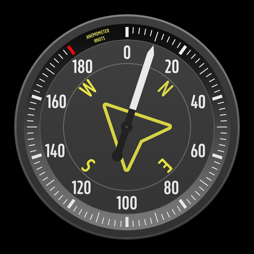Anemometer: Wind speed app icon