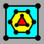 Dots & Boxes - with Triangles & Hexagons, Coins & Strings icon