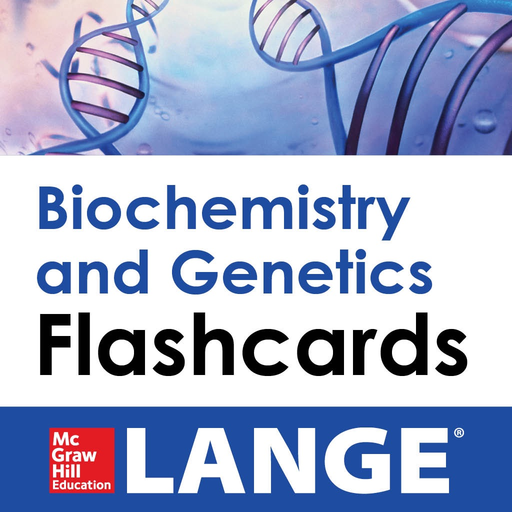 Biochemistry and Genetics Lange Flash Cards app icon