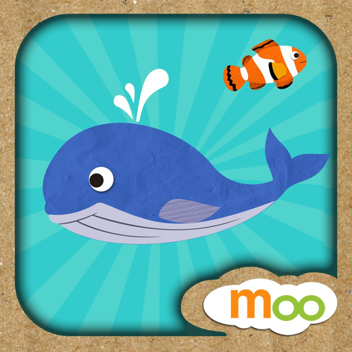 Marine Animals - Puzzle, Coloring and Underwater Animal Games for Toddler and Preschool Children app icon