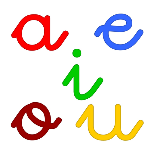 Juego a escribir vocales app icon