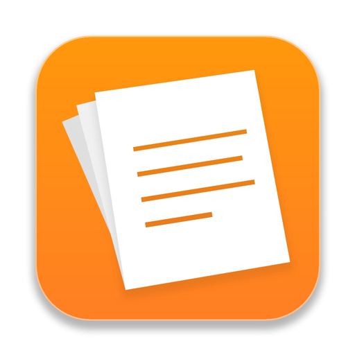 Designs for Pages app icon